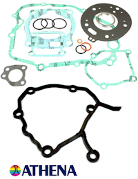 Yamaha TZR125R Full Gasket Set Athena With Rubber Ignition Cover