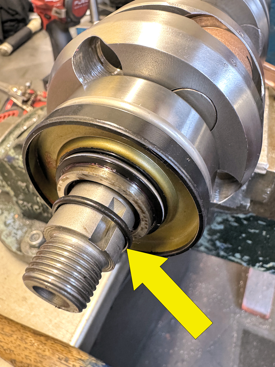 Kawasaki KH250 Crankshaft O-Ring 