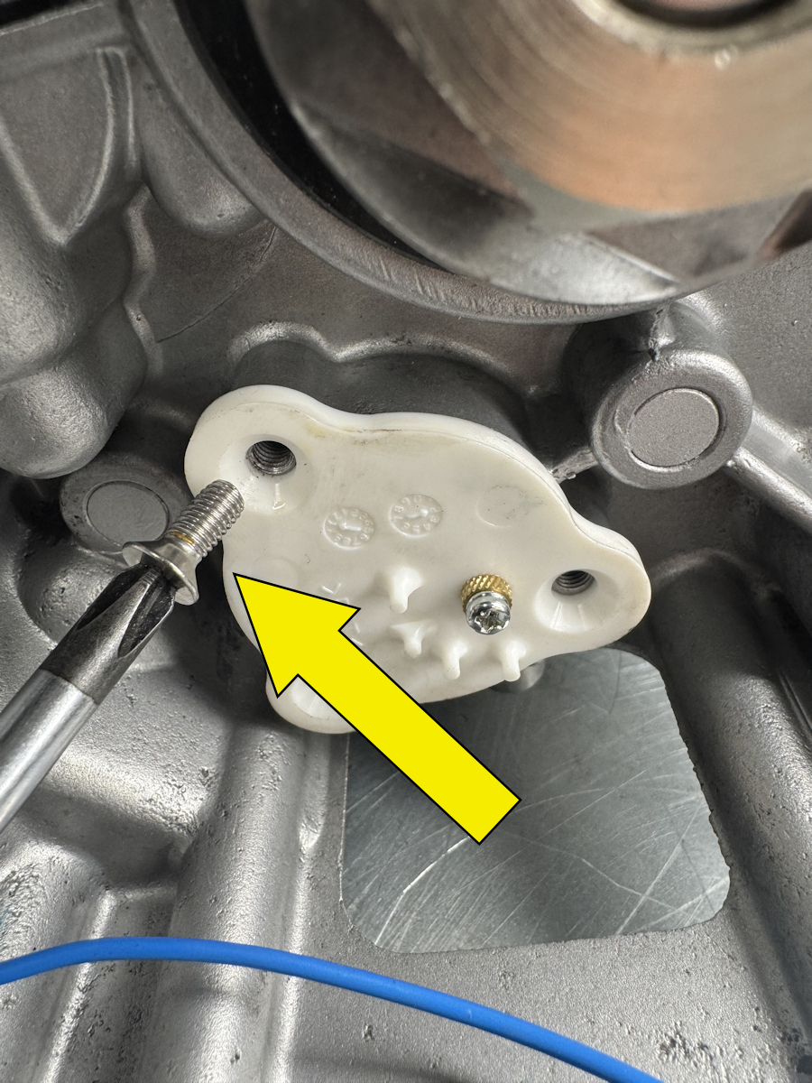 Yamaha RD400 Neutral Switch Plate Screw