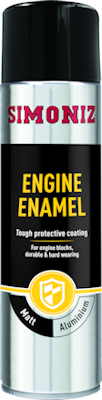 Simoniz Engine Enamel Matt Aluminium 