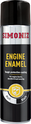 Simoniz Engine Enamel Matt Black 