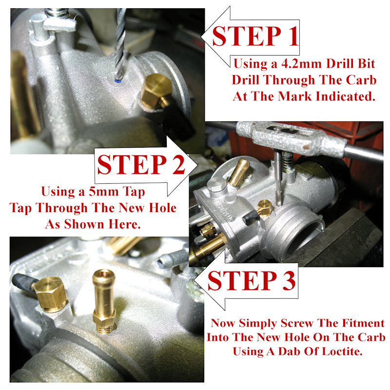 RS125 Vacuum Tap Fitting VHST