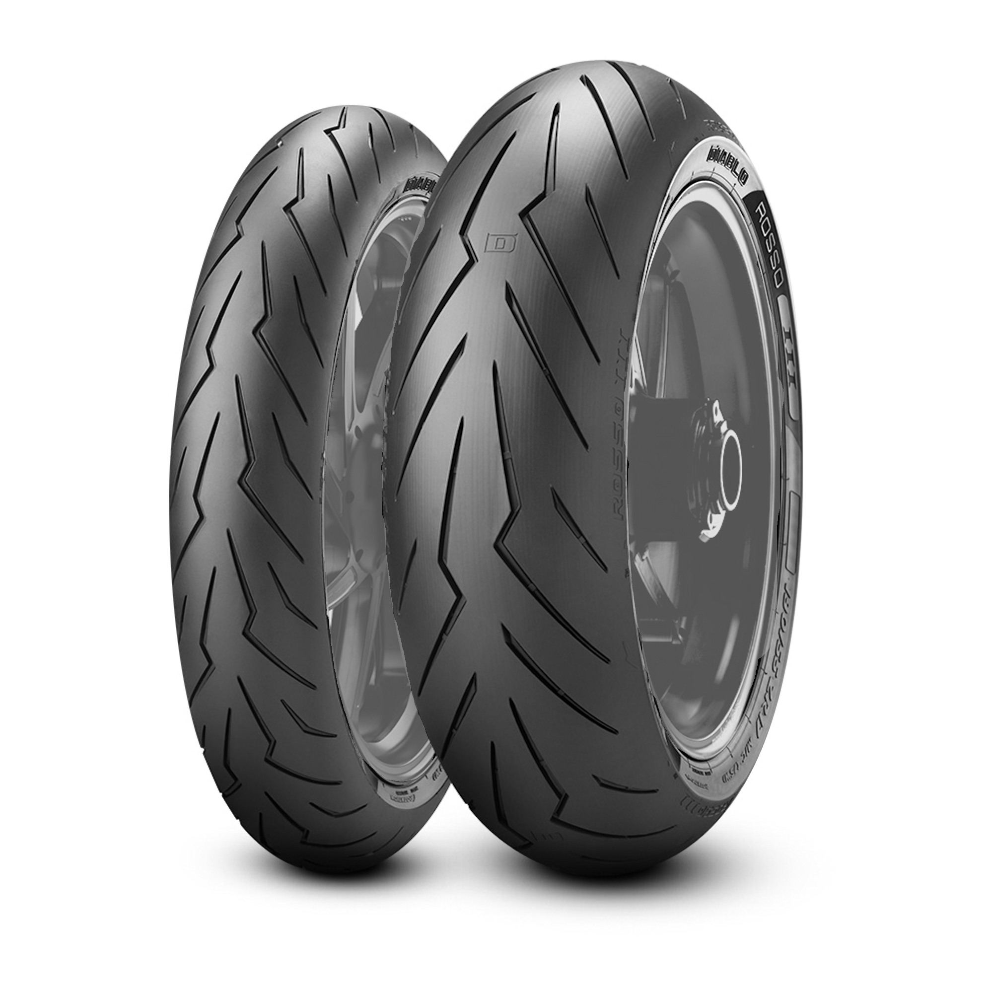 Pirelli Diablo Rosso III Tyres Set 110-70 R17 54H & 150-60 R17 66H