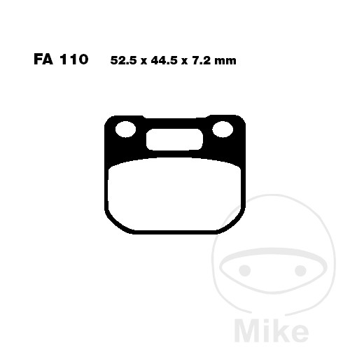 RG125 Gamma 85-91 Front Brake Pads