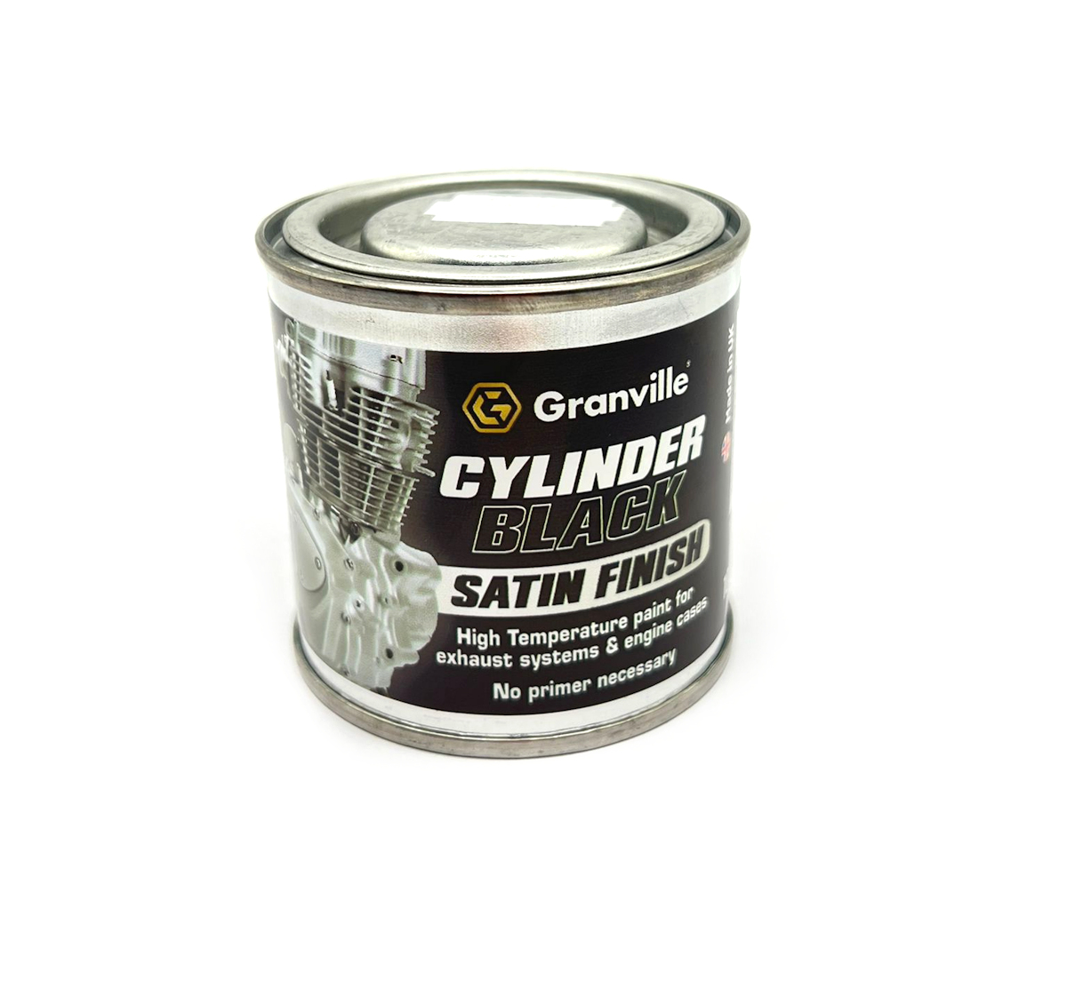 Granville Cylinder Black Brush On 