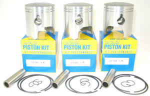 Suzuki GT 750 Piston Kit Set Mitaka