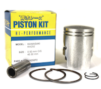 Kawasaki KH250 Piston Kit Mitaka 