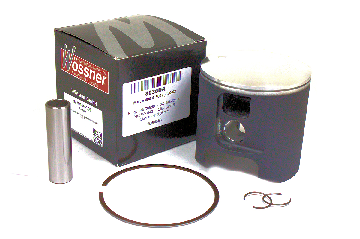 Maico 490 Piston Kit Wossner 