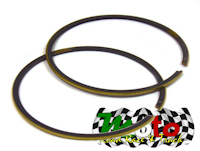 Aprilia RS125 Titanium Coated Piston Rings Moto RRT 