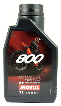 Motul 800 2T Engine Oil Factory Line Off Road Racing