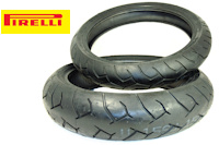 Pirelli Diablo Rosso II Tyres Set 110-70 R17 54H & 150-60 R17 66H