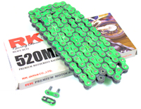 Aprilia RS125 RK Racing Chain Green