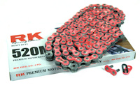 Aprilia RS125 RK Racing Chain Red