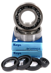 Aprilia RX125 Crankshaft Main Bearing And Oil Seal kit Top Quality 