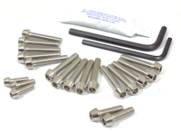 Aprilia RS125 Stainless Steel Engine Case Bolt Set