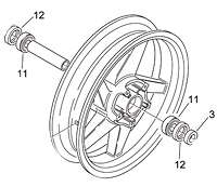 Aprilia RS125 Rear Wheel Oil Seal 1992-2005 