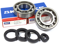 Aprilia RX125 SKF Main Crank Bearings And Seal Kit