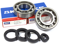 thumbnail image 2 of ⚡️ Aprilia RS125 Crank Rebuild Kit – Koyo C4 Main Bearings & Seals (4-Piece Set) NEW 2 of 6