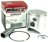 Aprilia AF1 125 Futura Wiseco Flat Top Single Ring Piston Kit 