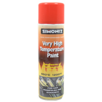 Simoniz Exhaust High Temp Paint V.H.T Red