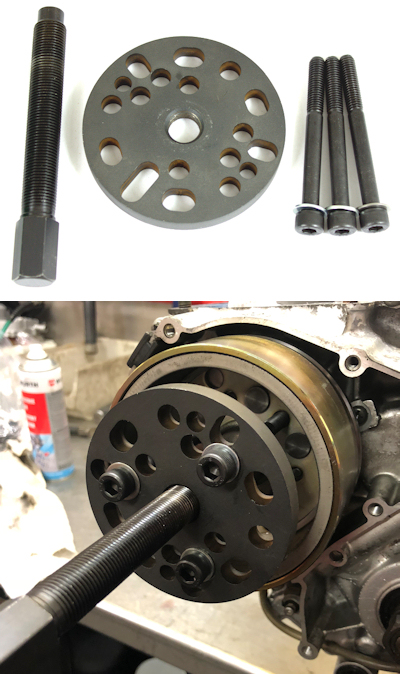 DT125 RE Flywheel Puller For Electric Start Model 