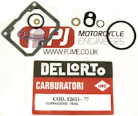 Gilera CX125 Dellorto VHSA 32 Gasket Kit 