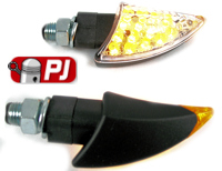 Aprilia LED Indicators Black Stem 