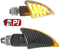 Aprilia LED Indicators Carbon Stem 