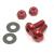 Aprilia RS125 Aluminium Number Plate Bolts  - view 1